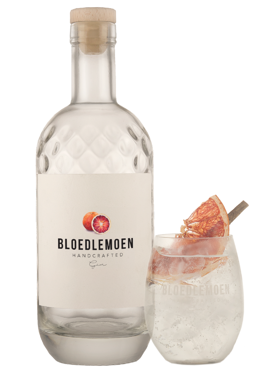 Bloedlemoen Gin with Serve